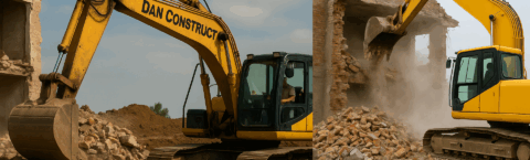 Demolări controlate & evacuare moloz