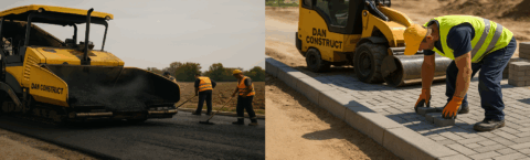 Reparații drumuri & asfaltări